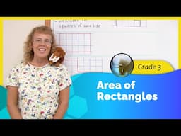 Area of rectangles (grade 3)