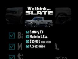 What is Slate Auto? #electriccar #ev #slateauto