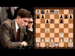 Bishop dominates Knight in Endgame - Bobby Fischer vs William Addison