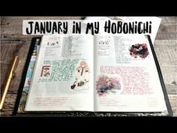 January in my Hobonichi *plus tips on productivity