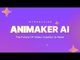 Introducing Animaker AI- The Future of Video Creation is Here!!