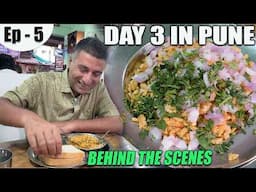 Ep 5 BTS  Pune, Maharashtra | Bedekar Misal | Prabha Vishranti | Behind the Scenes