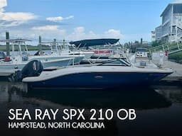 Used 2022 Sea Ray SPX 210 OB for sale in Hampstead, North Carolina