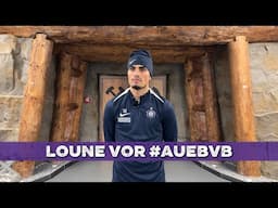 Ali Loune vor der Partie gegen den BVB II