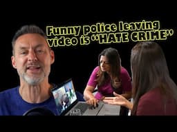 The war on workplace banter: Funny police leaving video is a "hate crime"