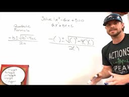 Quadratic Formula to Solve Roots