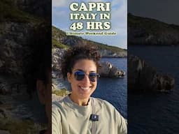 How to spend 48 hrs in Capri, Italy 🇮🇹