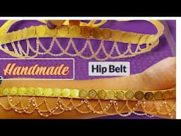Chain Model Hip Belt /Fashion Jewellery Making at Home#handmade#tutorials #makingvideos