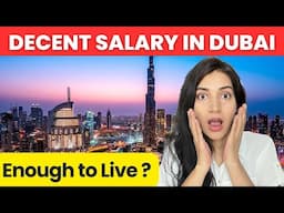 Decent Salary in Dubai and the lifestyle to expect/ Dubai mei kitni salary enough hai #dubailife