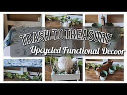 Trash To Treasure Functional Home Decor/ Just Our Imagination