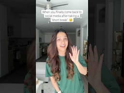 Took a 5 month “short break” 😭🙏 #funnyshorts