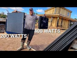 Portable solar panels for off-grid homesteading | OptiSolex 400W Portable SolarBag Kit