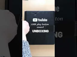 Silver Play Button UNBOXING🎉 | Thank you for 100k #YouTubeCreatorAwards