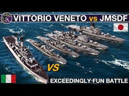 1970's Italian CGH Vittorio Veneto vs 1970's Japanese Destroyer Navy | Sea Power