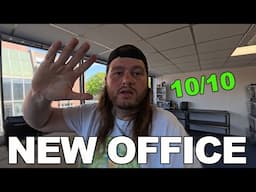 Welcome To The NEW Office Space..