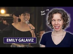 Vocal Coach hears Emily Galaviz for the first time! Reaction and Analysis featuring “Popurrí 01”