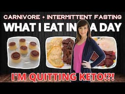 What I Eat In A Day | Carnivore & Intermittent Fasting