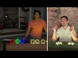 Energizer 8-pc 20-Lumen Solar Disc Lights with Color-on-Demand on QVC