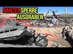 Deutsche Panzersperre aus dem zweiten Weltkrieg - TEIL 1