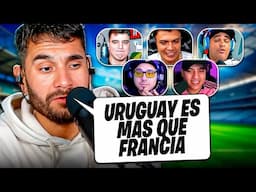 FABRI SE PELEA Y DEFIENDE A URUGUAY CONTRA TODOS