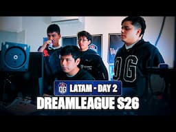 From SUPER HYPE to HUMBLED | Dreamleague S26 Day 2 Vlog