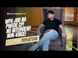 WORK FROM HOME NA PWEDE CELLPHONE! CHAT ONLY - NO EXP REQUIRED! TRAINING WITH BONUS