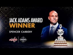 Spencer Carbery Named 2024-25 Jack Adams Award Winner