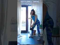 How to do the Kettlebell Swing for Beginners #kettlebell #kettlebellswing