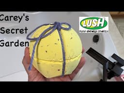Carey's Secret Garden Mother's Day 2025 bath bomb tub demo