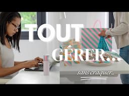 Routine d’une maman débordée : sport, charge mentale & organisation du quotidien
