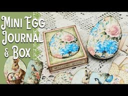 Mini Easter Egg with Box Junk Journal Tutorial