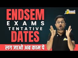 Endsem Exams | SPPU | Tentative Dates | Latest Updates | Rounak Sir | Aalsi Enigineer
