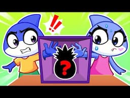 Wow!😲 Flavor Mistery Box 📦 Sweet, Spicy, Sour🍓🌶️🍋| Best Cartoons for Kids by Sharky and Sparky✨