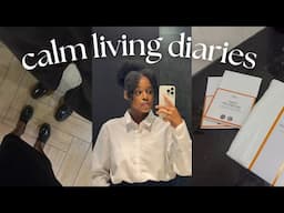 calm living diaries | new apartment items, learning to drive, church programs, peace above all🍃