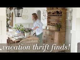 Beautiful Thrift Finds | What I Found on Vacation This Year!