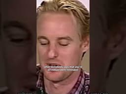 Owen Wilson recalls a quote about Scorsese being labeled an independent filmmaker