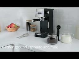 How To Craft a Macchiato with your Espresso Bar™ Slim Espresso Machine