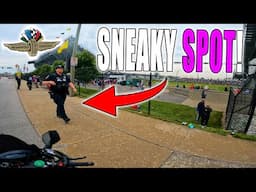 Riding BEHIND THE SCENES of the INDY 500!