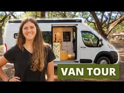 Every Feature in my LUXURY DIY VAN | Full Tour