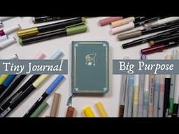 Starting a Pen Swatch Library in a Tiny Notebook ✨📖