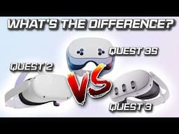 Quest 2  VS Quest 3 VS Quest 3s | What's the Difference???