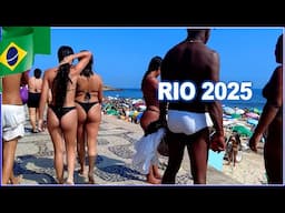 2025 Best beaches in Rio de janeiro  IPANEMA - BRAZIL - walk video !