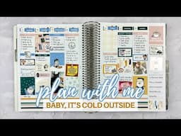 PLAN WITH ME | is this the last week of winter weather? ❄️ | feb. 17-23 | #makselifeplanner
