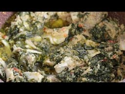 BEST PALAVA SAUCE RECIPE |SPINACH STEW|| EVEN JACKIE