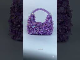Bead bag -handmade with love for a bride ✨🥰 #beadbag #handmade #handmadewithlove #shorts