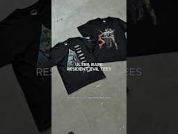 I finally found these ultra rare Resident Evil tees ☣️
