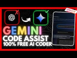 Gemini Code Assist + 2.5 Pro: FULLY FREE NEW AI Coder by Google! Github Copilot & Cursor Alternative