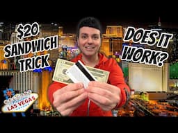 Testing the $20 Sandwich Trick at 5 Las Vegas Strip Hotels for Free Upgrades | Proven Tips & Hacks!