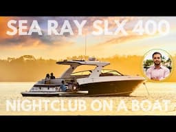 This 42ft Sea Ray Has a Fold-Down Terrace + Full Cabin?! 2025 SLX 400 Walkthrough