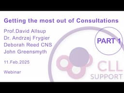 Getting the most out of Consultations Webinar Part 1